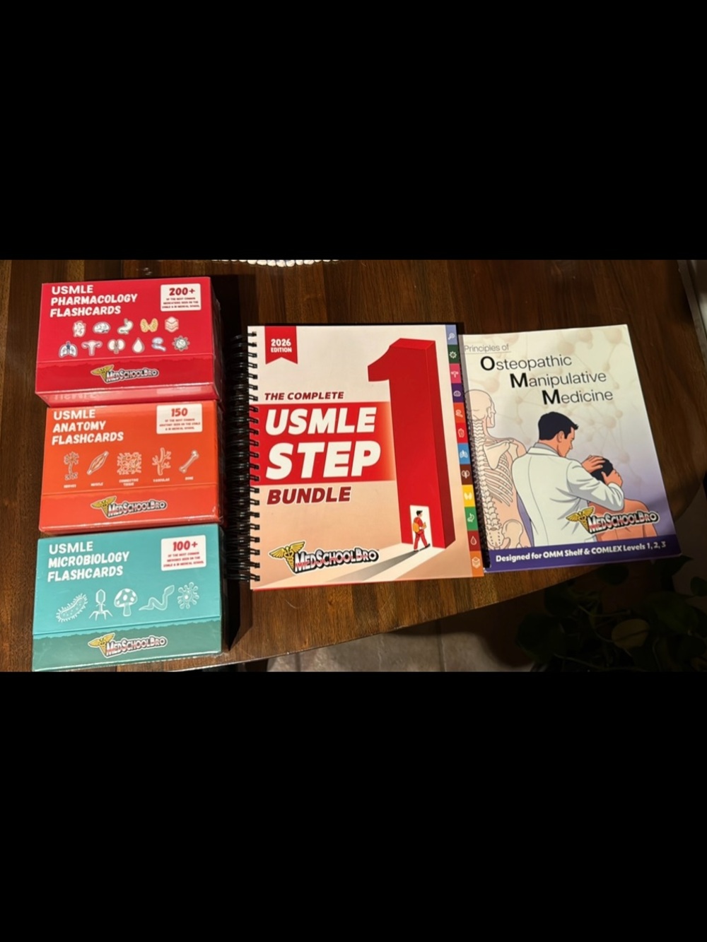 MedSchoolBro USMLE Bundle and OMM Book